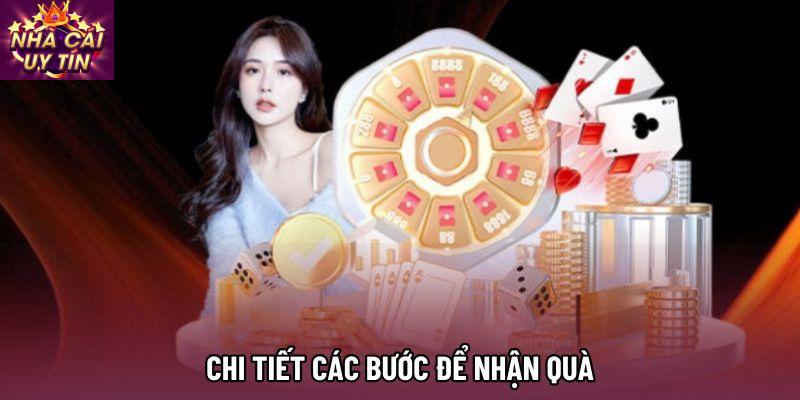 Chi tiết các bước để nhận quà Chi tiết các bước để nhận quà