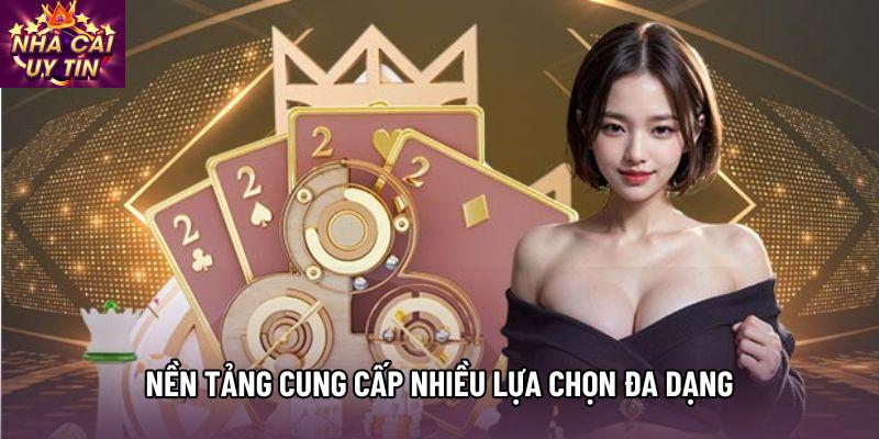 Nền tảng cung cấp nhiều lựa chọn đa dạng